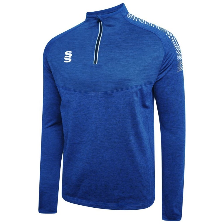 1/4 Zip Dual Performance Top : Royal