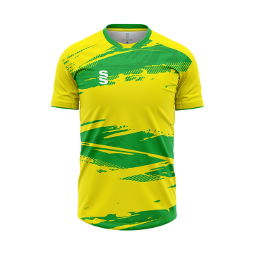 EVOLUTION SHIRT-Yellow-Emerald