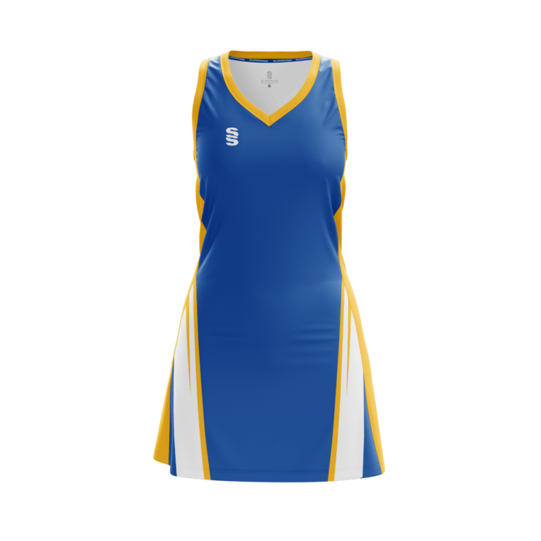 NETBALL DRESS STANDARD BACK - FAST TRACK