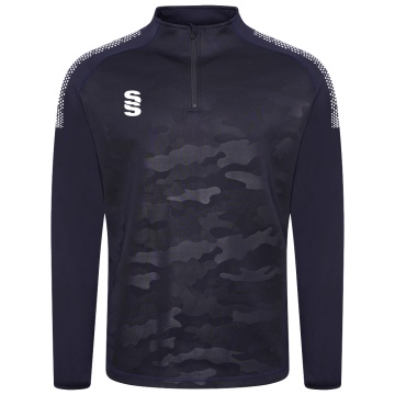 Camo Performance Top - Navy