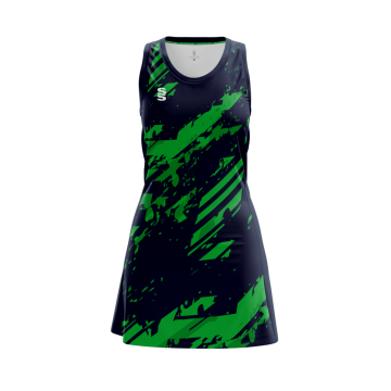 NETBALL DRESS STANDARD BACK - FAST TRACK