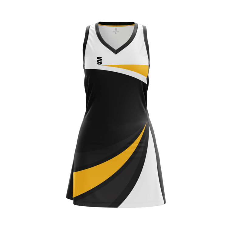 NETBALL DRESS STANDARD BACK - FAST TRACK