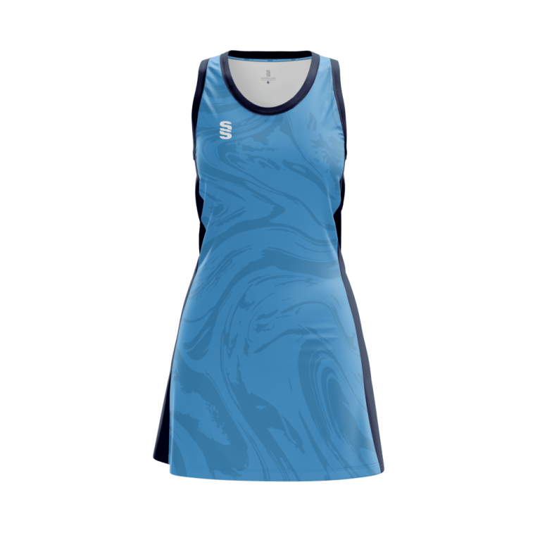 NETBALL DRESS STANDARD BACK - FAST TRACK