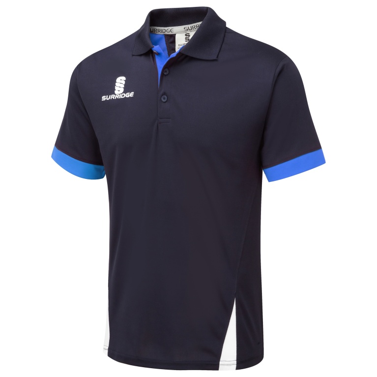 Blade Polo Shirt : Navy / Royal / White