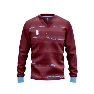 CRICKET SWEATER L/S FAST TRACK