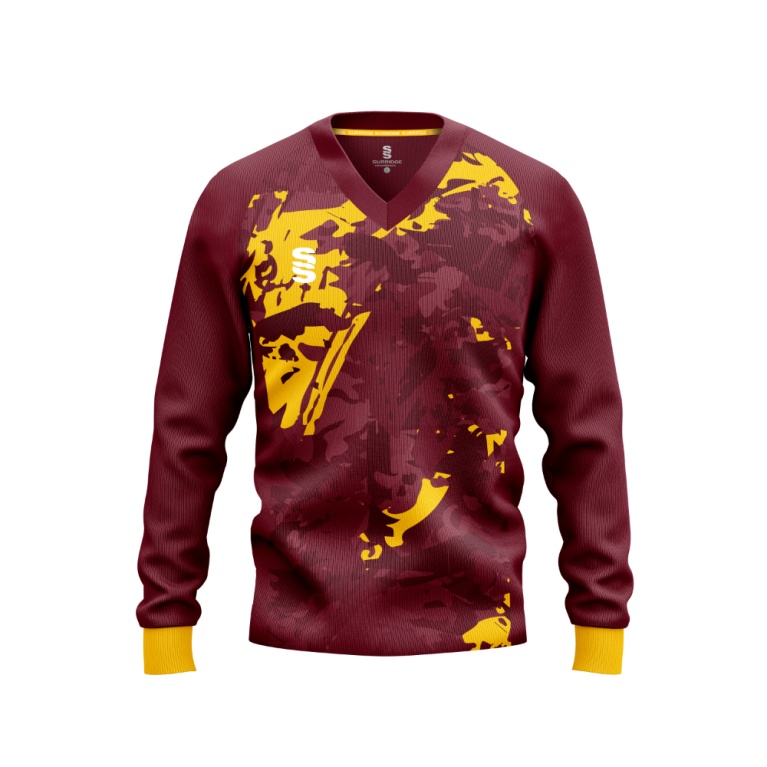 CRICKET SWEATER L/S FAST TRACK