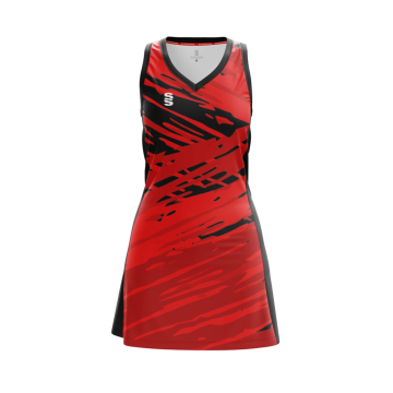 NETBALL DRESS STANDARD BACK - FAST TRACK