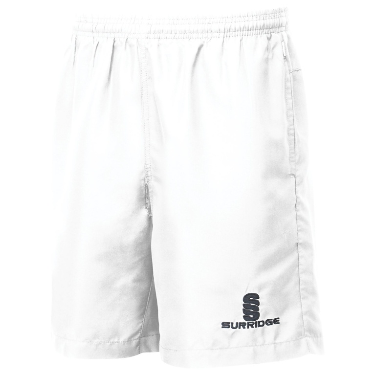 Pocketed Training Ripstop Shorts - White
