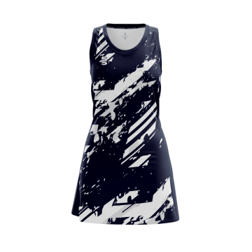 NETBALL DRESS STANDARD BACK - FAST TRACK