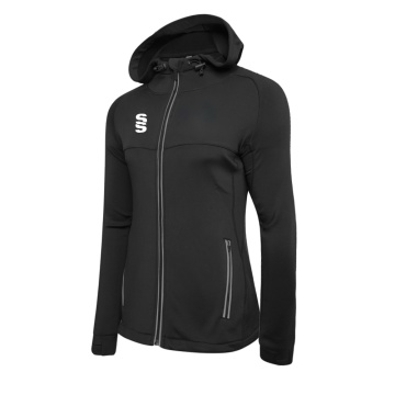 Women's Dual Full Zip Hoody : Black