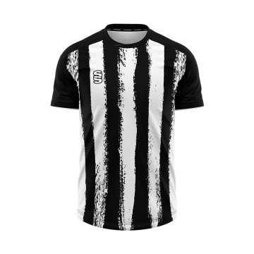 STRIKE SHIRT-Black-White