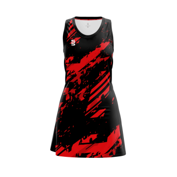 NETBALL DRESS STANDARD BACK - FAST TRACK