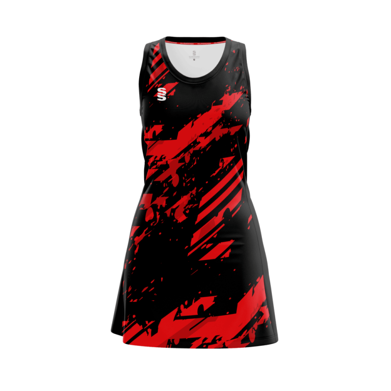 NETBALL DRESS STANDARD BACK - FAST TRACK