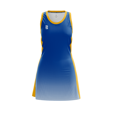 NETBALL DRESS STANDARD BACK - FAST TRACK
