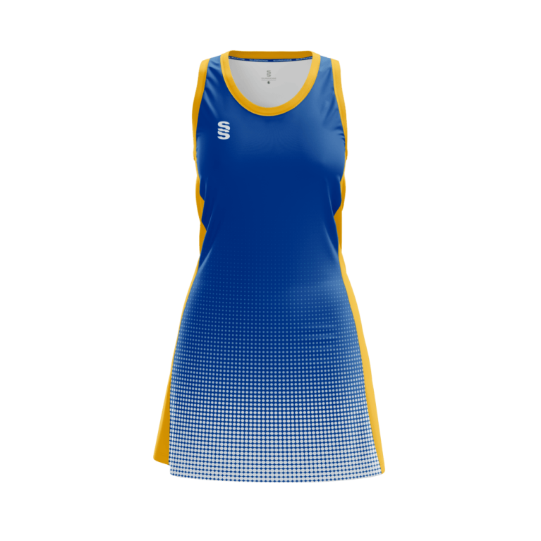 NETBALL DRESS STANDARD BACK - FAST TRACK