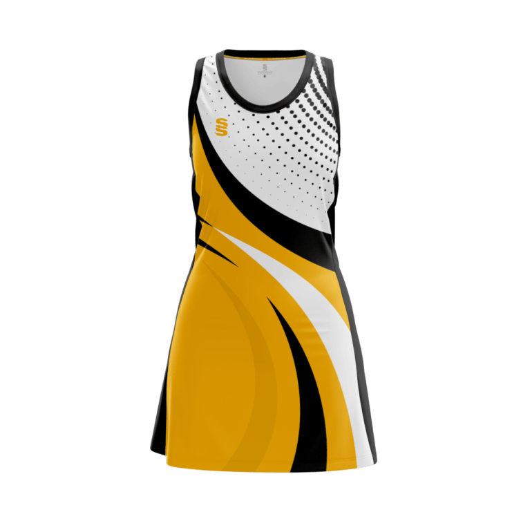 NETBALL DRESS STANDARD BACK - FAST TRACK