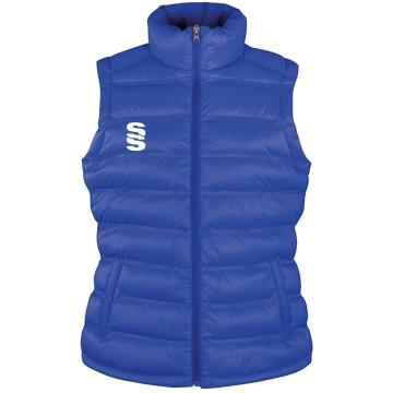 Women's Padded Gilet : Royal