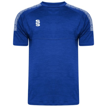 Dual Gym T-shirt : Royal Melange