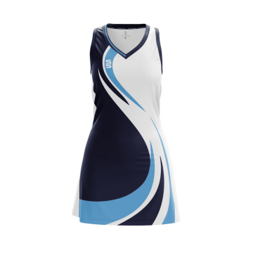 NETBALL DRESS STANDARD BACK - FAST TRACK