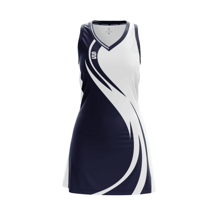 NETBALL DRESS STANDARD BACK - FAST TRACK