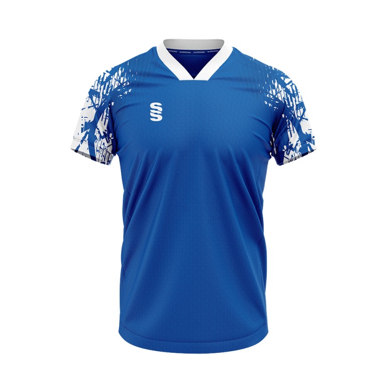 PRECISION SHIRT-Royal-White