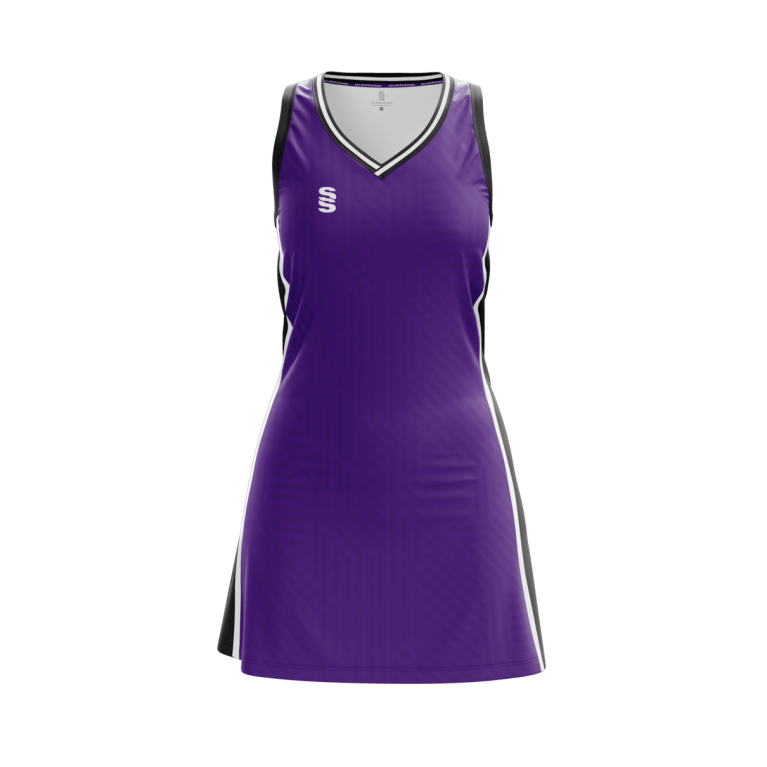 NETBALL DRESS STANDARD BACK - FAST TRACK