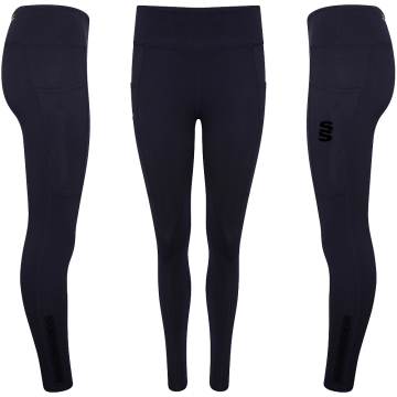 Performance Full Length Leggings : Navy