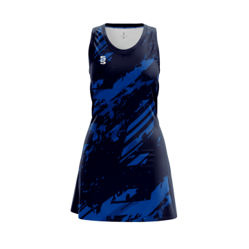 NETBALL DRESS STANDARD BACK - FAST TRACK