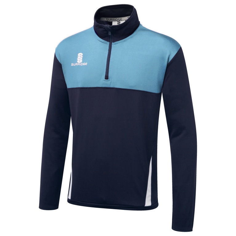 Blade Performance Top :  Navy / Sky / White