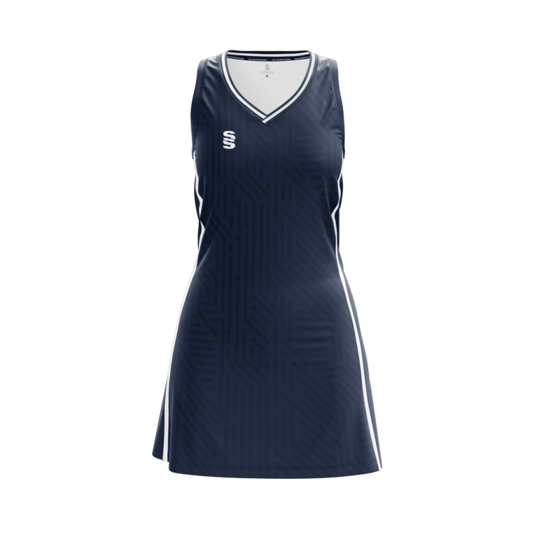 NETBALL DRESS STANDARD BACK - FAST TRACK