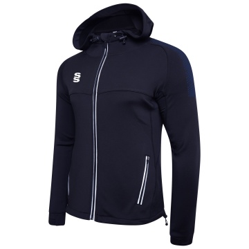 Dual Full Zip Hoody - Navy