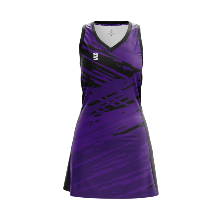 NETBALL DRESS STANDARD BACK - FAST TRACK