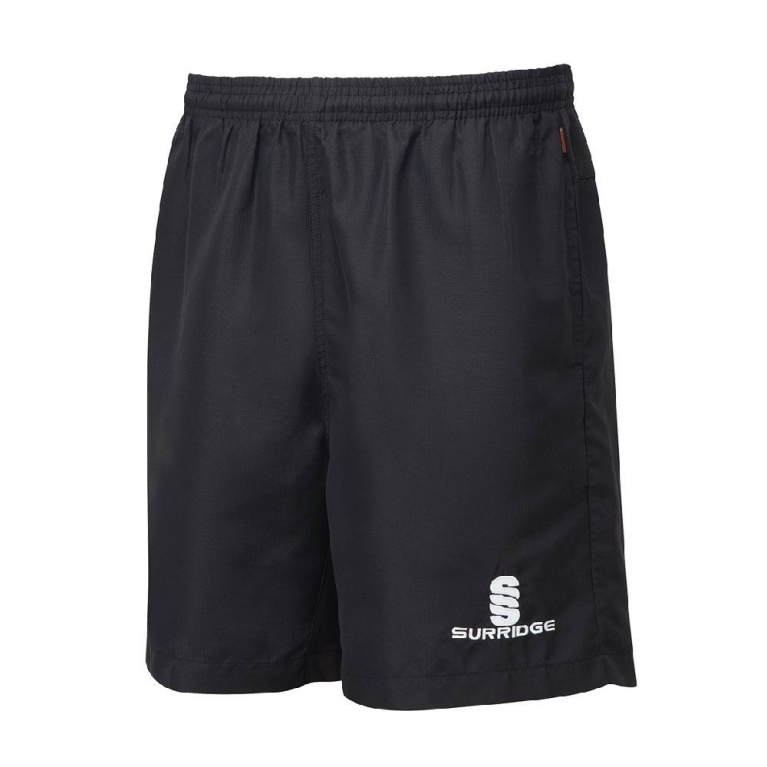 Ripstop Pocketed Shorts - Black