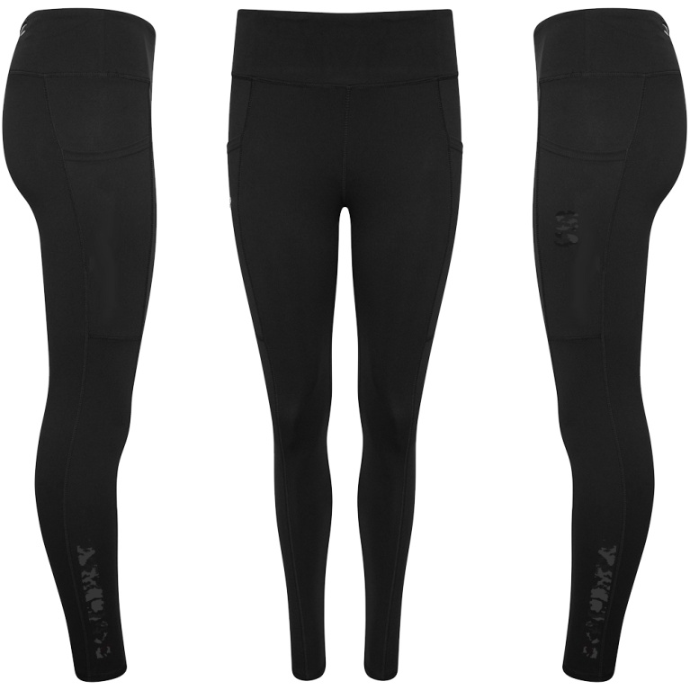 Performance Full Length Leggings : Black